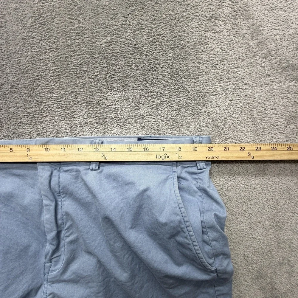 Polo Ralph Lauren Shorts Mens 40 Blue Chino Stretch Pockets 9 Inseam Classic Fit